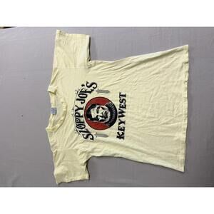 Faded Ernest Hemingway T-shirt Sloppy Joe's Bar Keywest - M